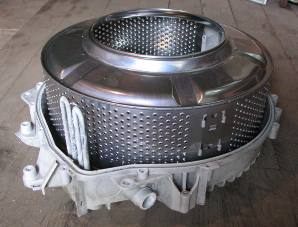 Поменять бак в стиральной машине